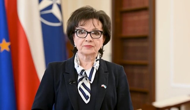 Marszałek Sejmu Elżbieta Witek podkreśliła, że Ukraińcy na nowo uczą cały świat tego, czym jest patriotyzm