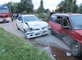 Wnory Kuzele: Nissan zderzył się z mitsubishi