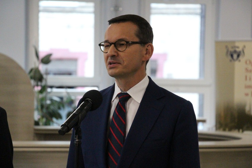 Premier Mateusz Morawiecki w Bytomiu