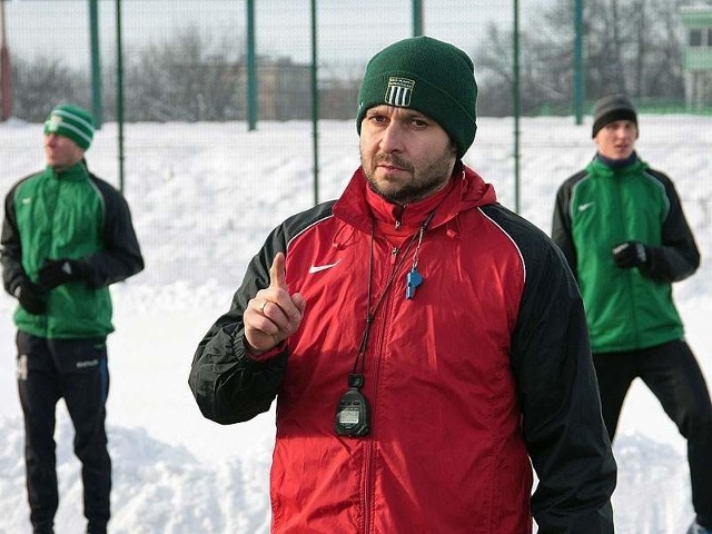 , trener Olimpii Grudziądz.