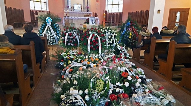 Pogrzeb Marka Ostrowskiego w Płocku.