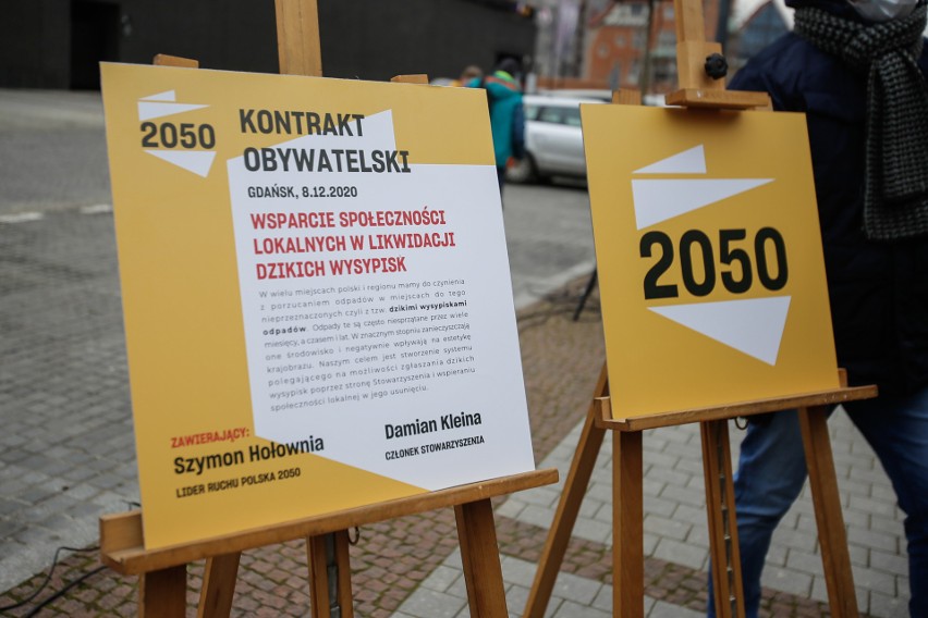 Ruch Polska 2050 Szymona Hołowni zapowiada walkę z nielegalnymi wysypiskami śmieci na Pomorzu