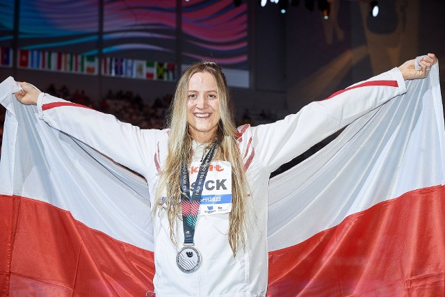 Katarzyna Wasick jest pierwszą Polką po Otylii Jędrzejczak, która zdobyła medal mistrzostw świata na długim basenie