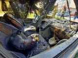 Wrocław: Pożar samochodu na Wapiennej (ZDJĘCIA)