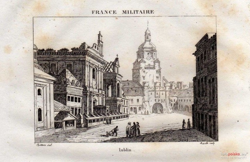 1832
Krakowskie Przedmieście z widokiem na Bramę Krakowską
