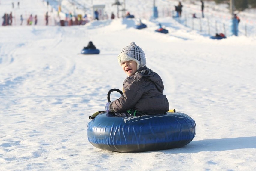 Snowtubing w Niestachowie - atrakcja dla najmłodszych