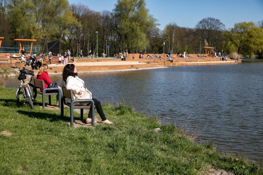 Kąpielisko nad Zalewem Nowohuckim...