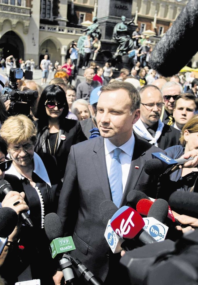 Andrzej Duda właśnie wspiął się na szczyt politycznej kariery