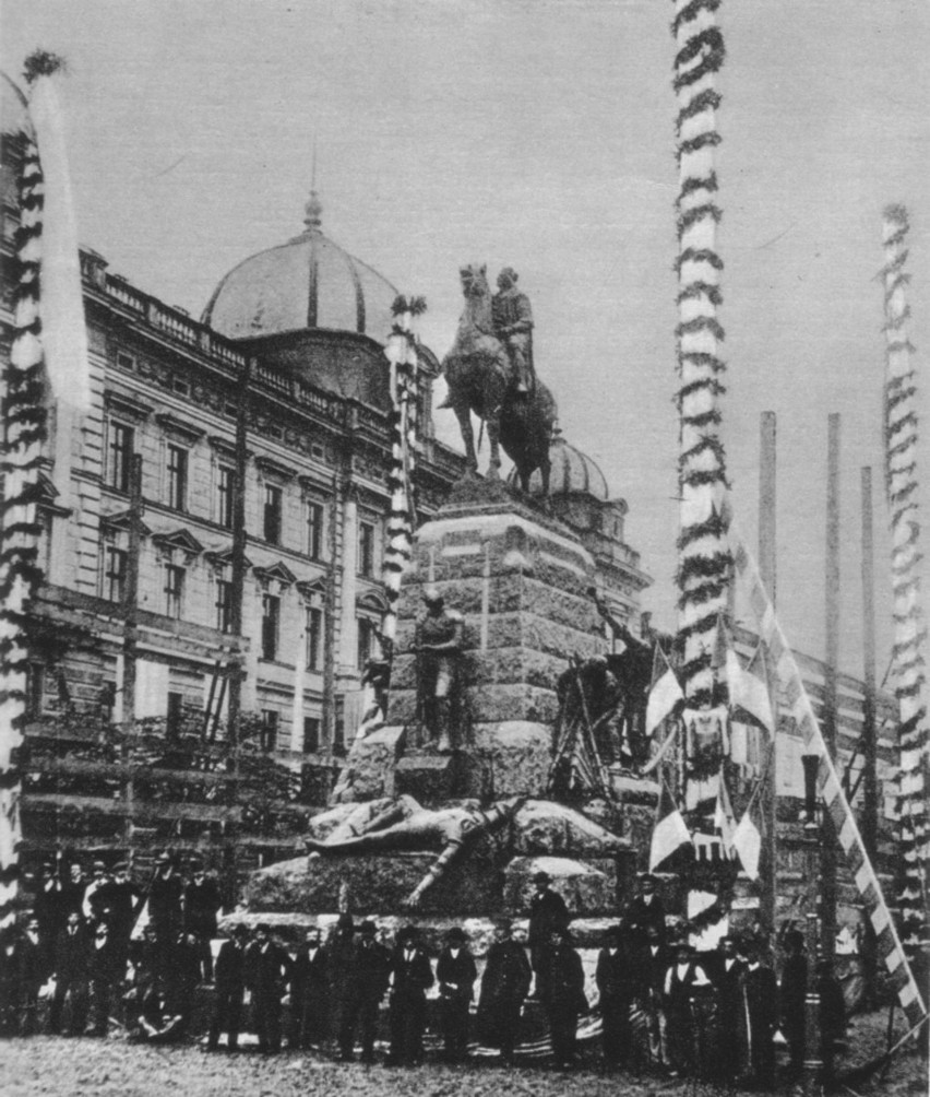 15 lipca 1910 rok - w Krakowie odsłonięto Pomnik Grunwaldzki...