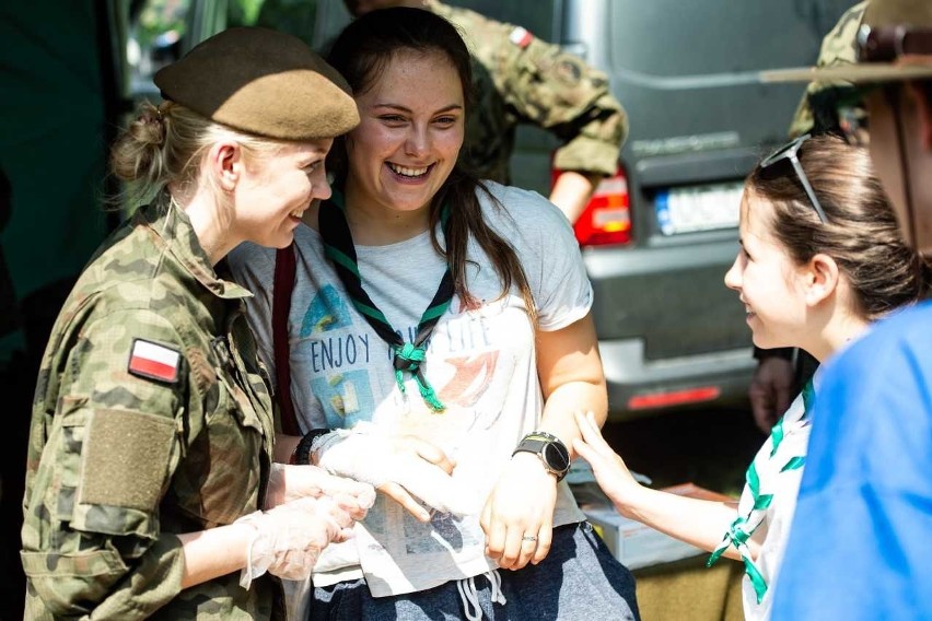 World Scout Jamboree. Podlascy terytorialsi będą wspierać organizację Światowego Zlotu Harcerzy [ZDJĘCIA]