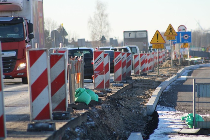 Ulica Szczecińska w Koszalinie nadal w przebudowie