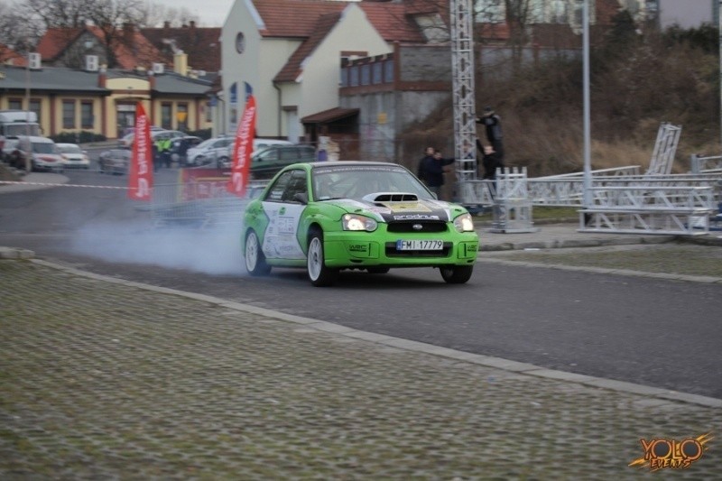 Odcinek specjalny koło Palmiarni