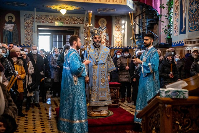 Spotkanie Pańskie w katedralnej cerki św. Mikołaja Cudotwórcy w Białymstoku