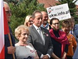 Parlamentarzyści PO wtargnęli na Przedzamcze w Malborku bez pozwolenia? Na policję trafiło zawiadomienie