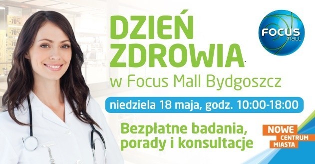 Dzień Zdrowia w galerii Focus Mall Bydgoszcz