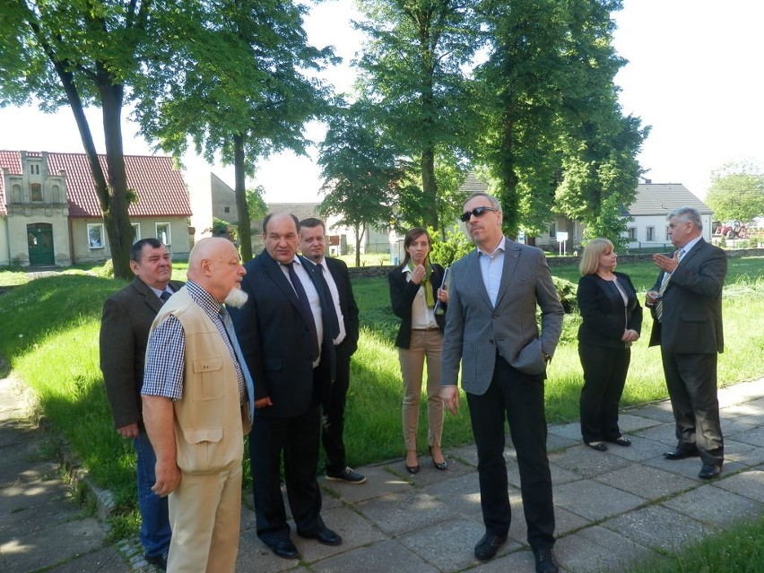 Minister kultury Bogdan Zdrojewski odwiedził Byczynę....