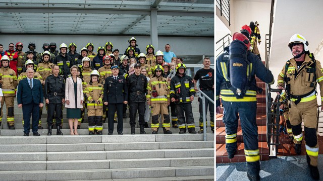 Koszalińscy strażacy przyłączyli się do wyjątkowej akcji ku pamięci ofiar zamachu na World Trade Center.