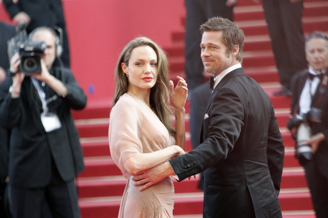 Angelina Jolie i Brad Pittfot.  Engelbrecht / AKPA