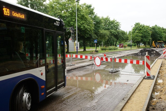 Wiślicka w Krakowie jest remontowana, utrudnienia potrwają do połowy lipca