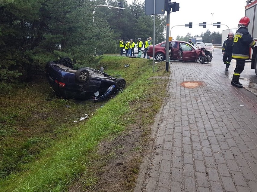 Tragiczny wypadek w Bolesławiu. Kierowca nie żyje