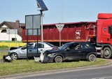 Wypadek w Inowrocławiu. Poszkodowane dziecko i dorosły