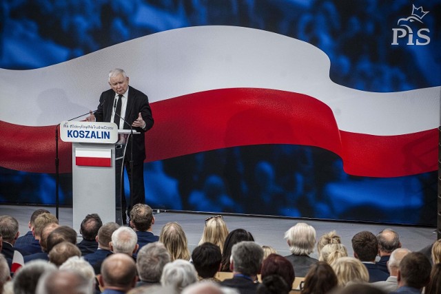 Jarosław Kaczyński w Koszalinie poruszył wiele tematów