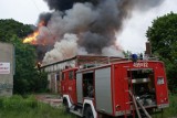 Barlinek: Kolejne podpalenie byłych zakładów drzewnych