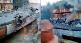 Zdjęcia pokazują potężne uszkodzenia w kadłubie bojowego okrętu podwodnego po ataku na rosyjską flotę na okupowanym Krymie