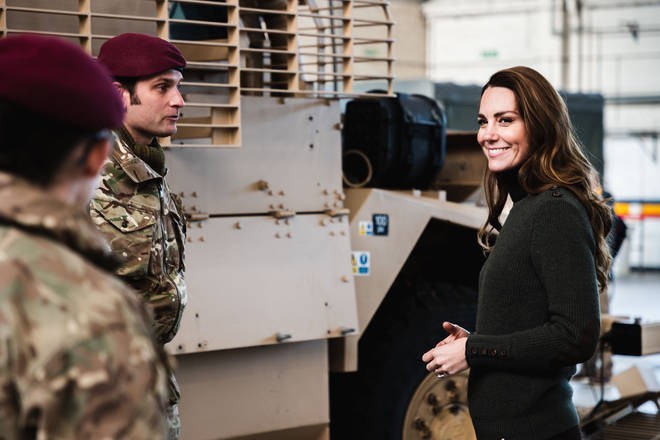 Księżna Kate do żołnierzy: „Dziękuję za to, że Wy i Wasze rodziny poświęcacie się, aby zapewnić nam bezpieczeństwo” [ZDJĘCIA]