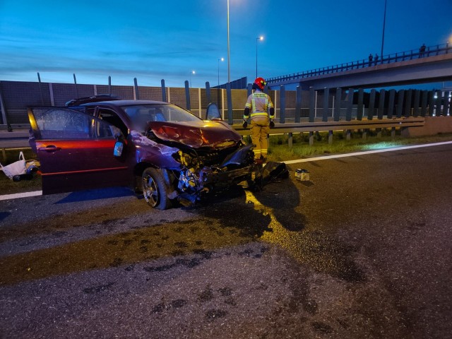 Do wypadku doszło na 468 km autostrady A4