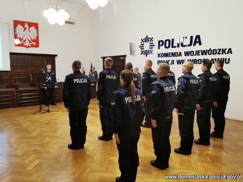 Od początku roku służbę w dolnośląskiej policji rozpoczęło...