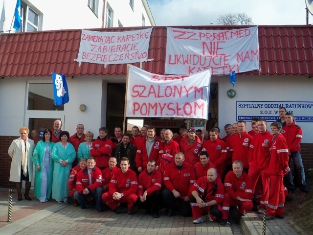 Nyscy ratownicy protestowali już rok temu. Teraz też nie wykluczają ostrzejszej reakcji niż pismo do wojewody.