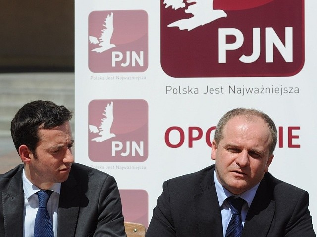 Paweł Kowal (z prawej) i Marcin Ociepa.