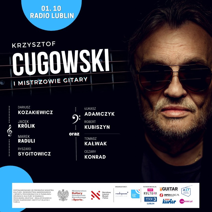 Krzysztof Cugowski i Mistrzowie Gitary. Przed nami niezwykły koncert w Lublinie