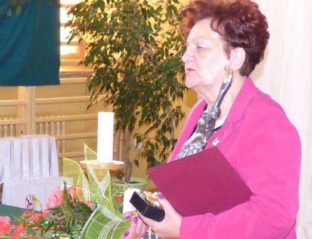 Gospodarzem jubileuszowej gali była prezes Halina Opilska.