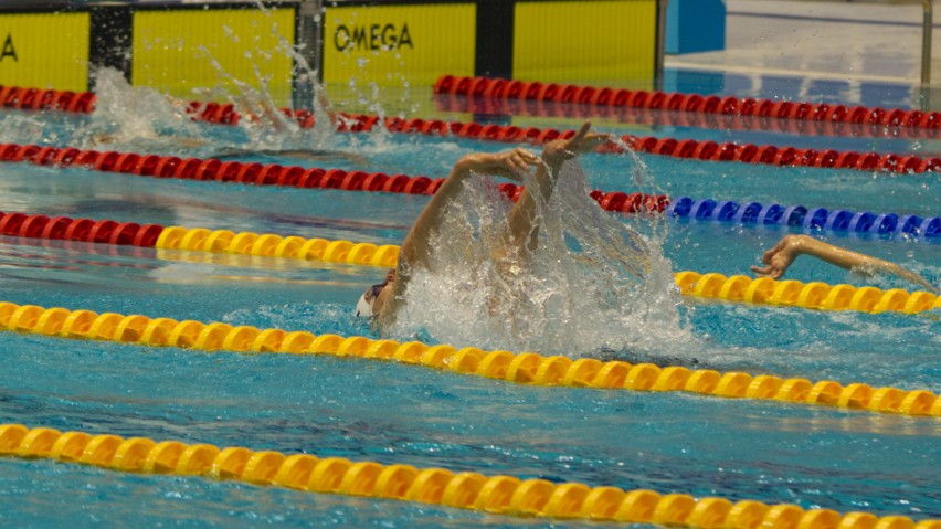 Paraolimpijczyk Jacek Czech z Tarnobrzega z kolejnymi sukcesami pływackimi. W Berlinie ustanowił rekord życiowy!
