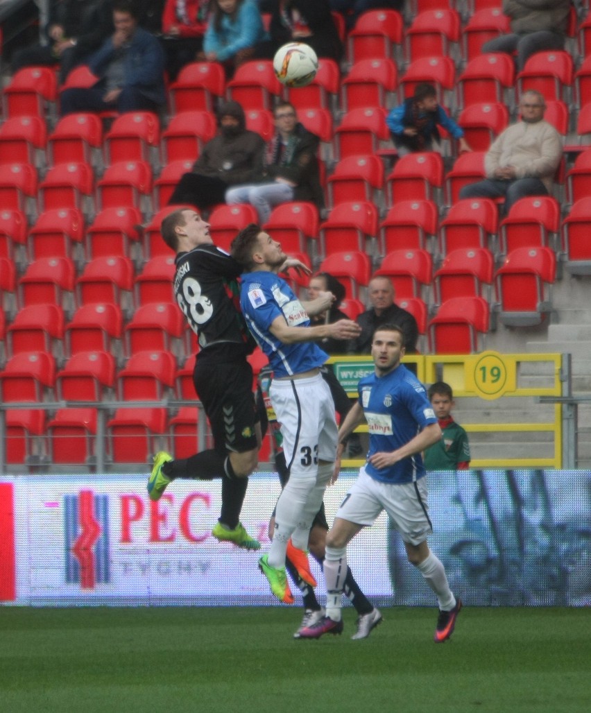 GKS Tychy – Sandecja 2:1. Tyszanie nad kreską! ZDJĘCIA