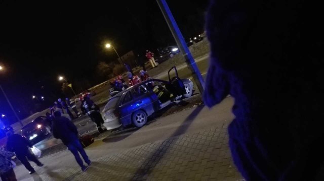Wypadek przy ulicy Wierzbickiej w Radomiu.