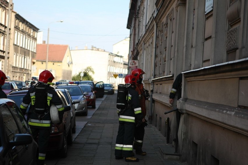 Trzy wozy strażackie i policja interweniowały w ce...