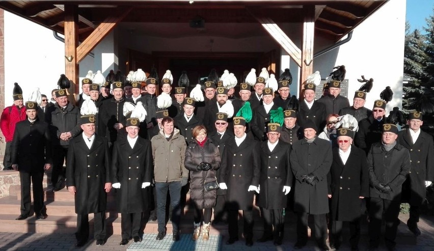 Górnicy z zakładu Lhoist Bukowa świętowali Barbórkę....