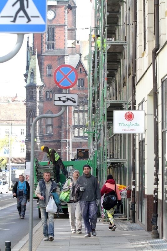 Weekendowe utrudnienia na wrocławskich ulicach [ZDJĘCIA]