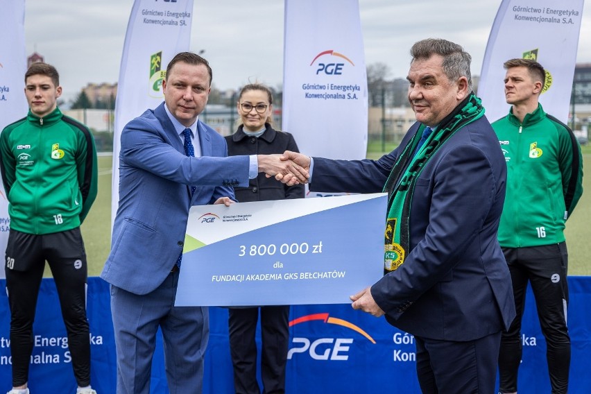 PGE Górnictwo i Energetyka Konwencjonalna przekaże 3,8 miliona złotych dla GKS Bełchatów