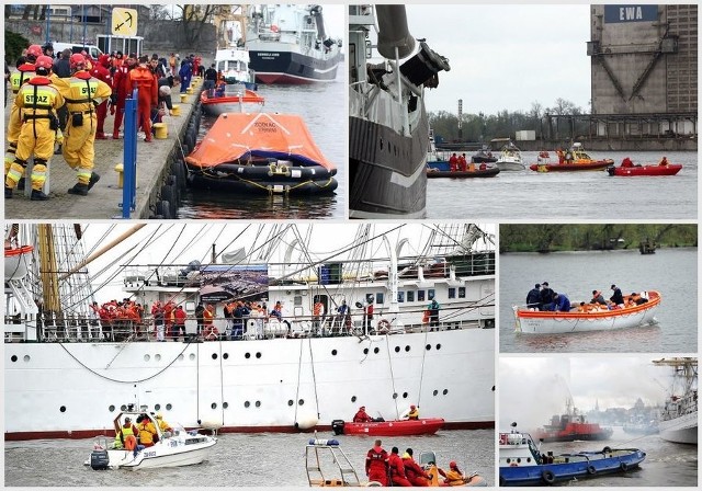 Ćwiczenia rozpoczęły się dziś po godzinie 9. Wszystko po to, by lepiej przygotować się do tegorocznych regat The Tall Ships Races.