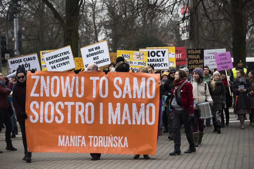 Tak wyglądała toruńska Manifa w ubiegłym roku.