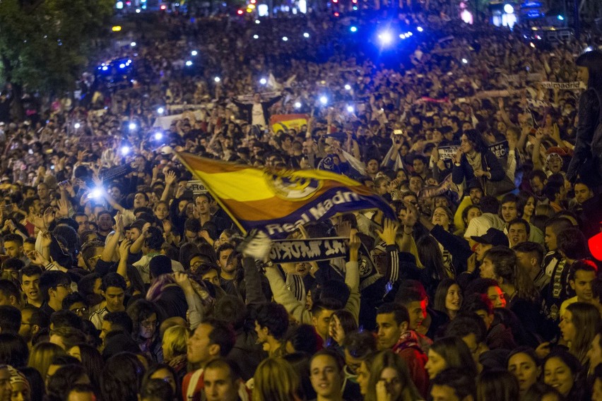 Kibice Realu Madryt świętowali triumf "Królewskich"