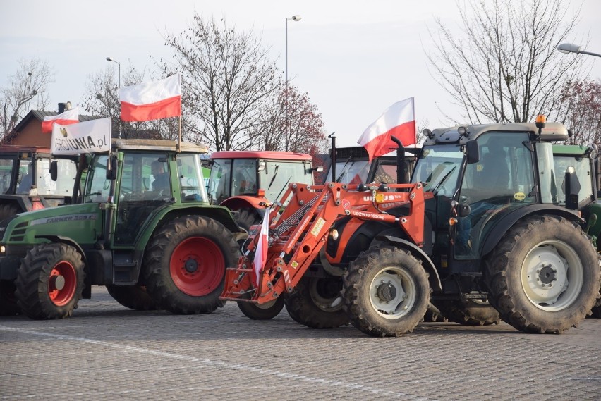 W piątek rano rozpoczął się protest rolników na terenie...