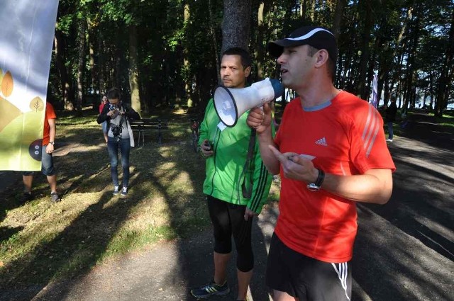 Parkrun w Szczecinku, frekwencja &#8211; jak na debiut &#8211; znakomita.