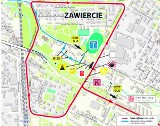 TdP 2016: Tour de Pologne 2016 3 etap, 14.07 Zawiercie – Nowy Sącz MAPA + TRASA