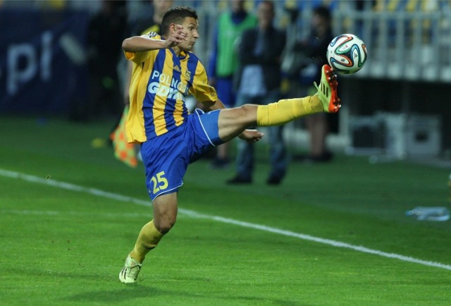 Paweł Wojowski to jeden z jaśniejszych punktów w I-ligowej Arce. Żółto-niebiescy wiążą z nim duże nadzieje
