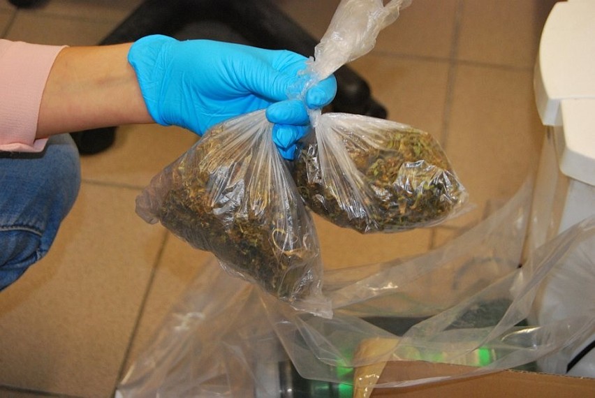 Półtora kilo dopalaczy i marihuana. Policja zatrzymała 8 osób